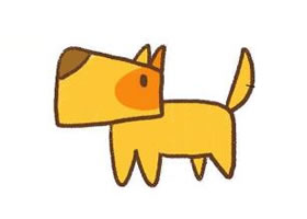 狗簡筆畫