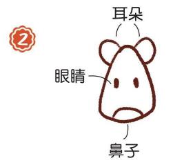 草原上的獅子簡筆畫畫法步驟02