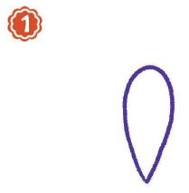 夜空中的蝙蝠簡(jiǎn)筆畫(huà)畫(huà)法步驟01