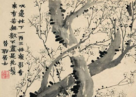 金農(nóng)《墨梅圖》賞析