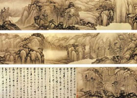 清代龔賢《溪山無盡圖》賞析