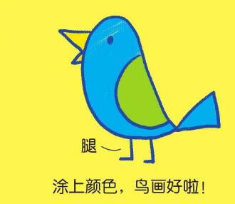 鳥兒簡筆畫