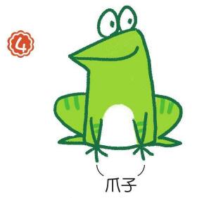 青蛙簡(jiǎn)筆畫(huà)