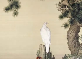 郎世寧《嵩獻英芝圖》