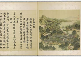 圓明園《長春仙館》圖