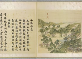 圓明園《山高水長》圖