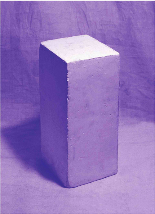 《石膏長(zhǎng)方體》素描