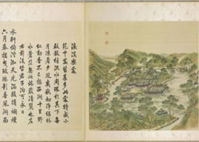 圓明園《濂溪樂處》圖
