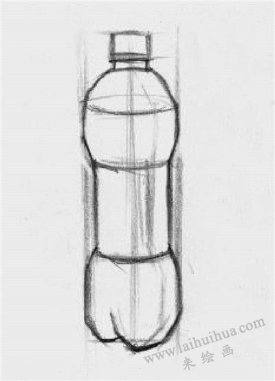 可樂(lè)瓶素描畫(huà)法步驟02