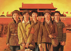 劉廣海《紅色記憶》油畫(huà)