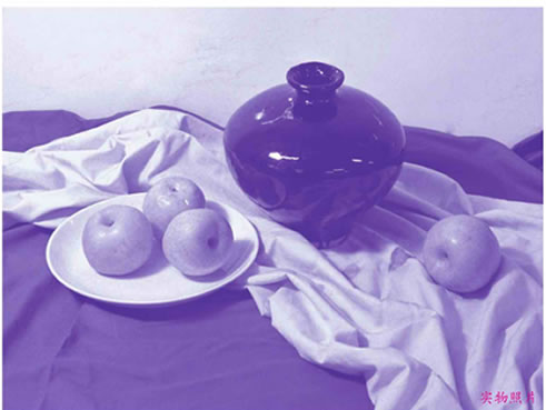 水果組合素描結(jié)構(gòu)畫(huà)法