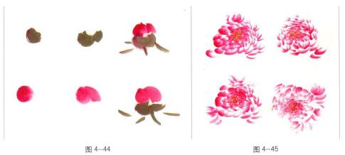 畫(huà)牡丹小花苞