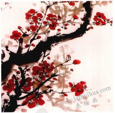 國(guó)畫(huà)梅花的畫(huà)法步驟06