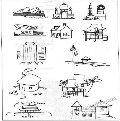 線描法，簡筆畫