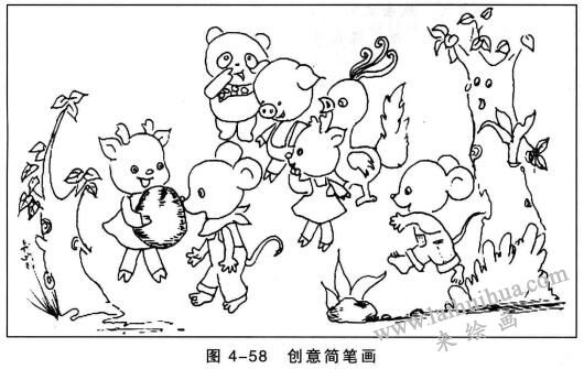 創(chuàng)意簡筆畫的畫法