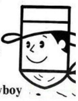 牛仔（cowboy）簡(jiǎn)筆畫(huà)畫(huà)法步驟06