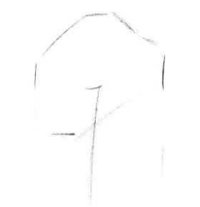 海棠花素描畫(huà)法步驟01