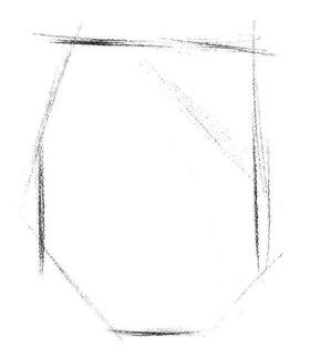 椰子樹葉素描畫法步驟01