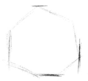 楓葉素描畫(huà)法步驟01