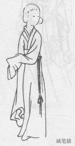 減筆描，十八描圖例
