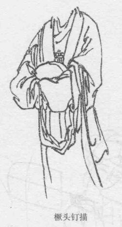 橛頭釘描，十八描圖例