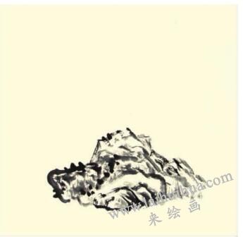 水仙花兒童水墨畫畫法步驟01