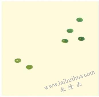 小黃菊兒童水墨畫(huà)畫(huà)法步驟01