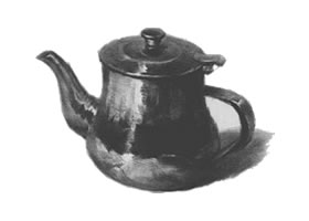不銹鋼水壺作畫步驟與結(jié)構(gòu)素描練習(xí)