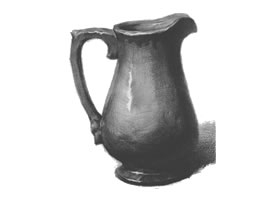陶罐的結(jié)構(gòu)與作畫步驟素描練習(xí)