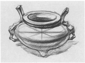 鼎的結(jié)構(gòu)與作畫步驟素描練習(xí)