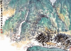 水墨山水畫印紙法表現(xiàn)技法