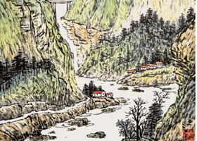 水墨山水畫的寫生與創(chuàng)作