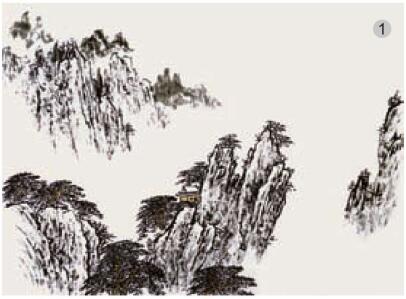 濕畫(huà)法畫(huà)云步驟01