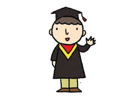 博士簡(jiǎn)筆畫(huà)