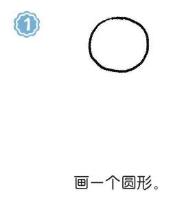 導游簡筆畫畫法步驟01