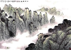 山水畫的創(chuàng)作程序