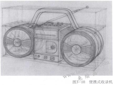 收音機素描