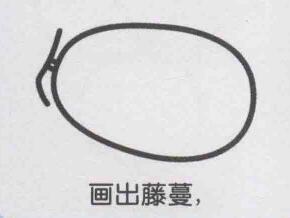 香瓜簡(jiǎn)筆畫畫法步驟04