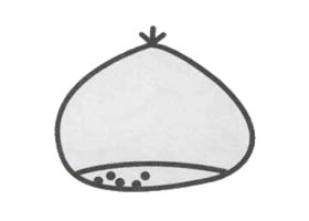 板栗簡(jiǎn)筆畫(huà)