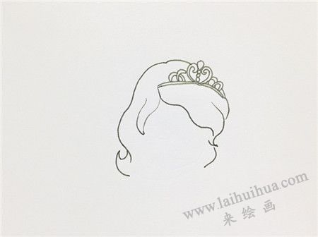 小蘇菲亞簡筆畫畫法步驟01