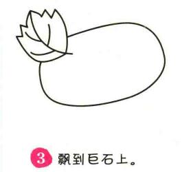冬瓜簡(jiǎn)筆畫畫法步驟03