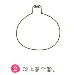 洋蔥簡筆畫畫法步驟02