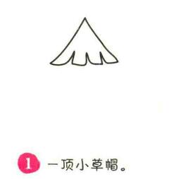 松樹簡筆畫畫法步驟01