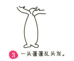瓶樹簡(jiǎn)筆畫畫法步驟03