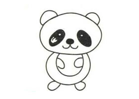 大熊貓簡(jiǎn)筆畫（二）
