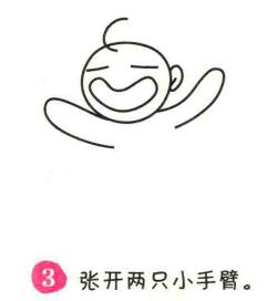 男孩簡(jiǎn)筆畫(huà)畫(huà)法步驟03