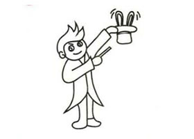 藝術(shù)家簡(jiǎn)筆畫