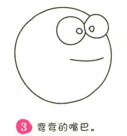 地球（星球）簡筆畫畫法步驟03