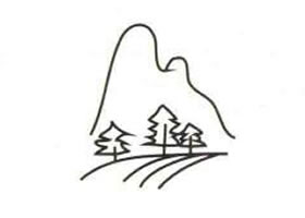 田野簡筆畫