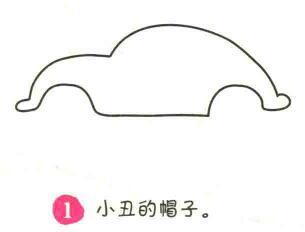 小汽車簡(jiǎn)筆畫畫法步驟01